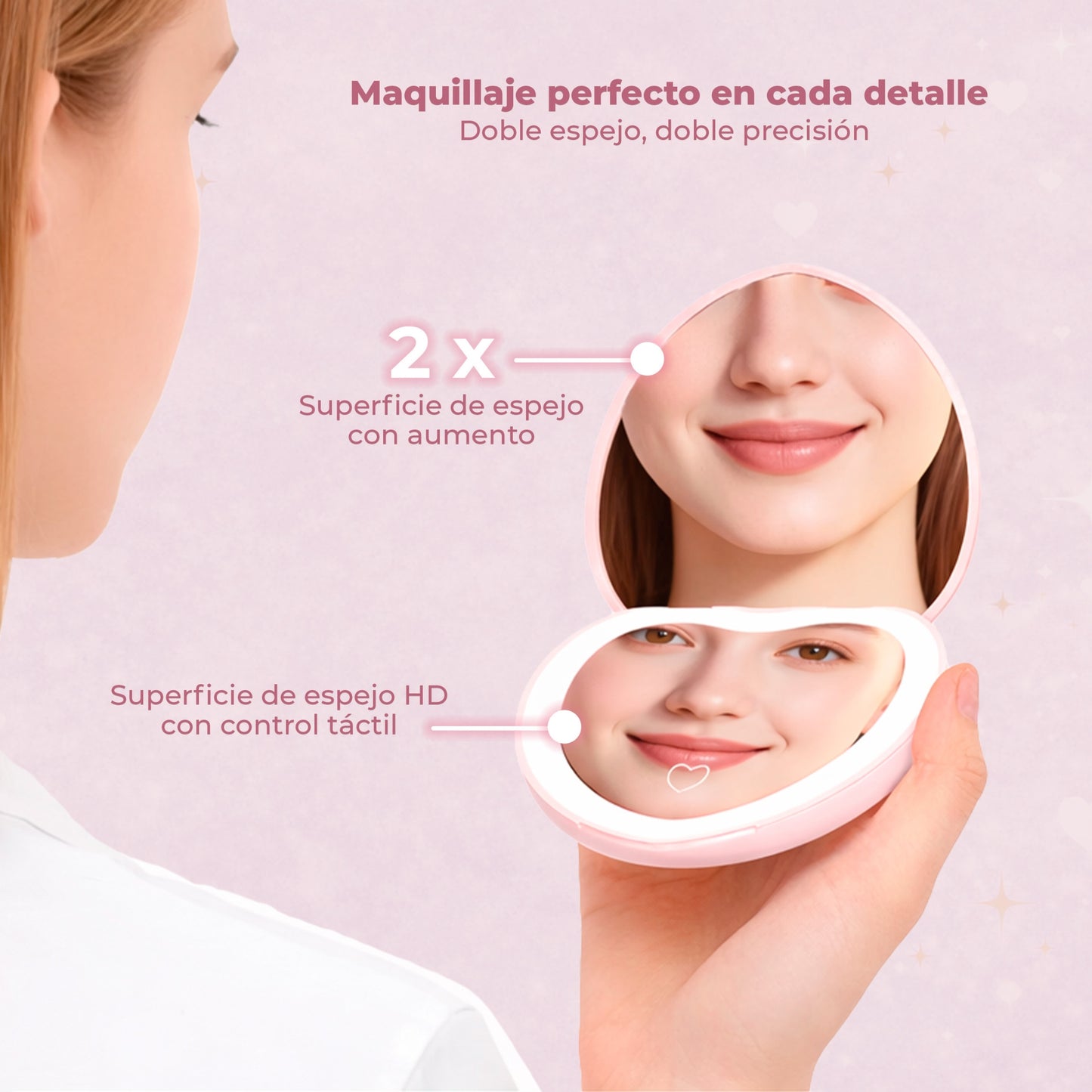 HEART SHAPED | ESPEJO DE BOLSILLO