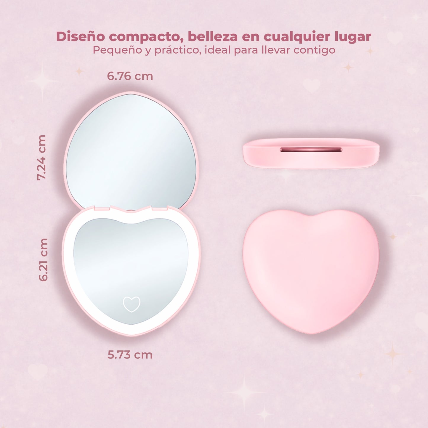 HEART SHAPED | ESPEJO DE BOLSILLO