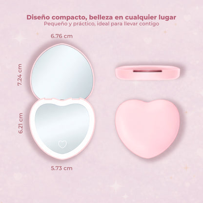 HEART SHAPED | ESPEJO DE BOLSILLO