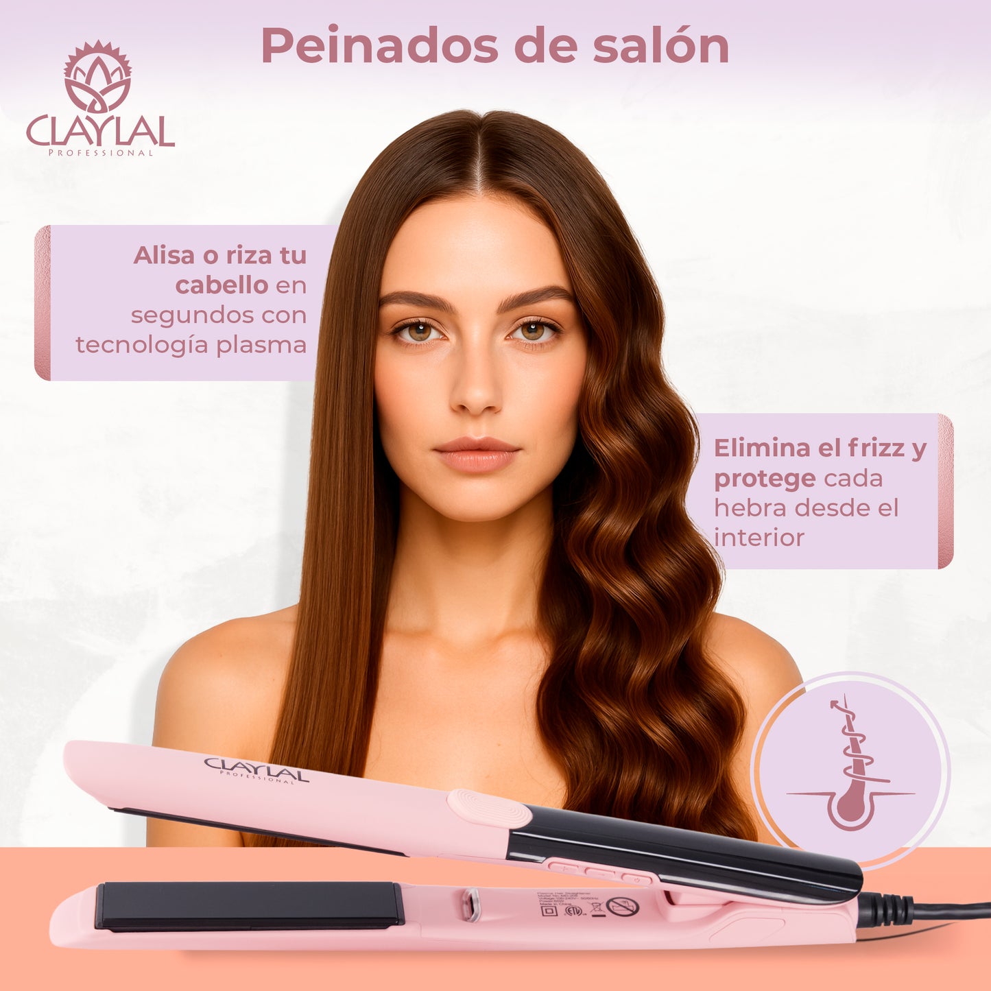 PLANCHA PLASMA CLAYLAL