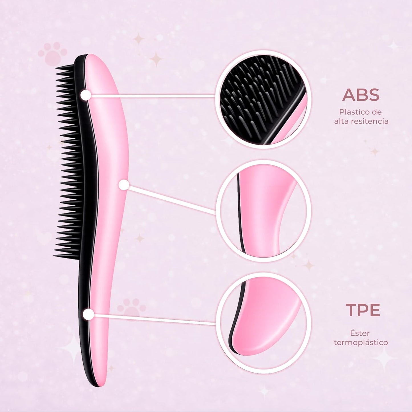 DUO DETANGLING | CEPILLO DESENREDANTE CON PEINE