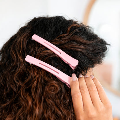 CEPILLO DESENREDANTE CON 2 PINZAS