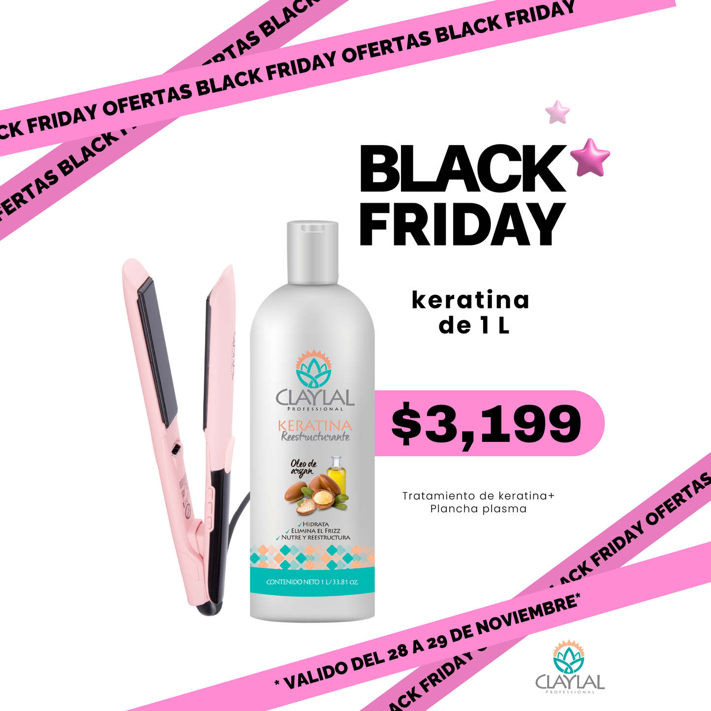 PLANCHA PLASMA + KERATINA